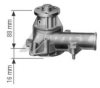 FIAT 4332090 Water Pump